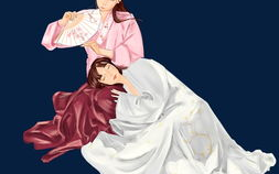 古风小姐姐插画头像女,画卷中的绝代风华